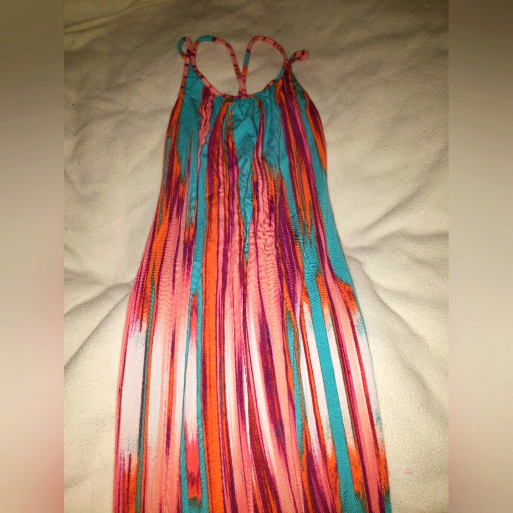 Maxi dress tie dye